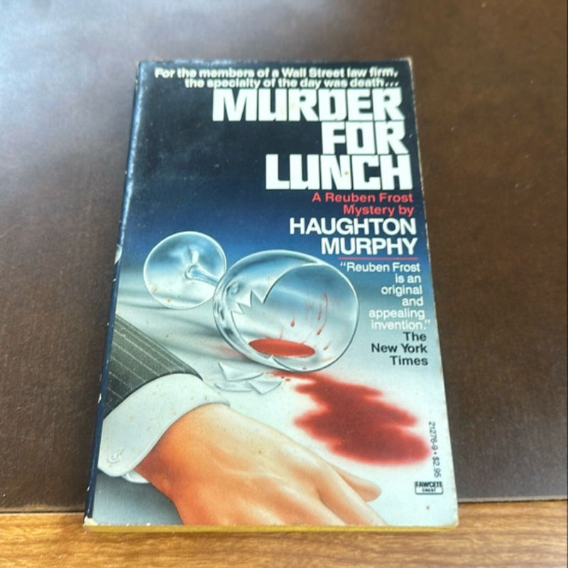 Murder for Lunch