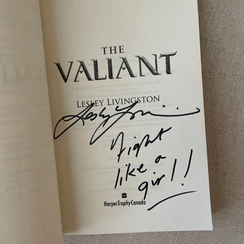 SIGNED The Valiant