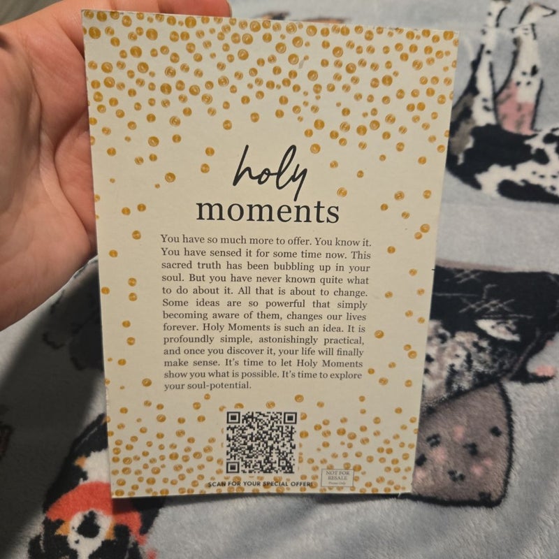 Holy Moments first edition 