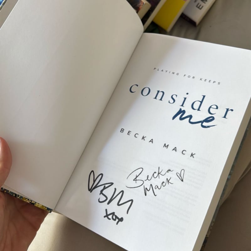 Consider Me by Becka Mack, Hardcover | Pangobooks
