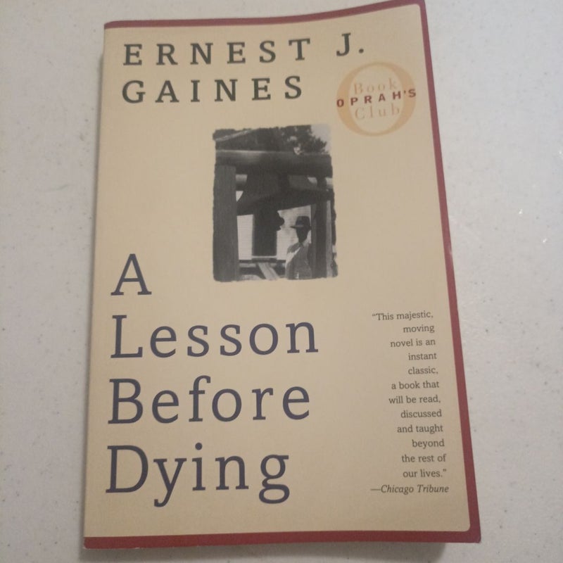 A Lesson Before Dying