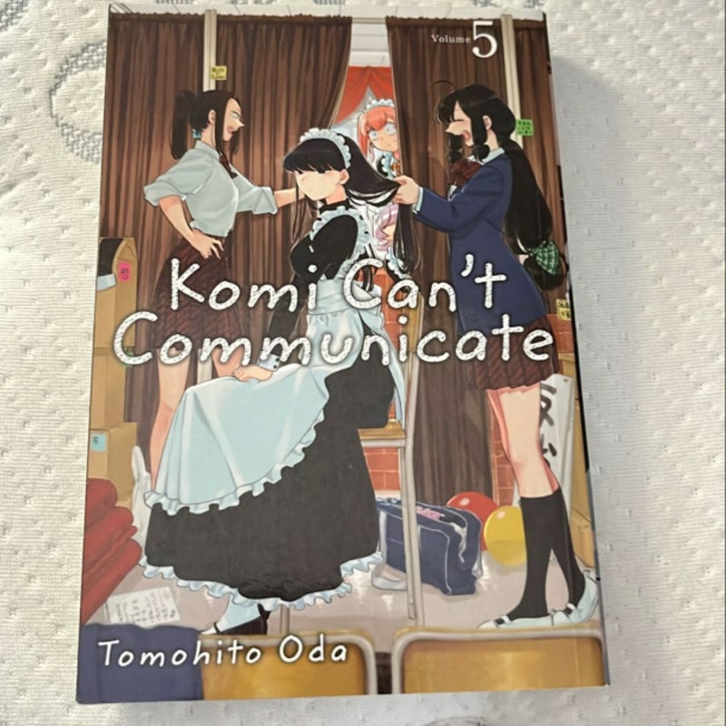 Komi Can't Communicate, Vol. 5