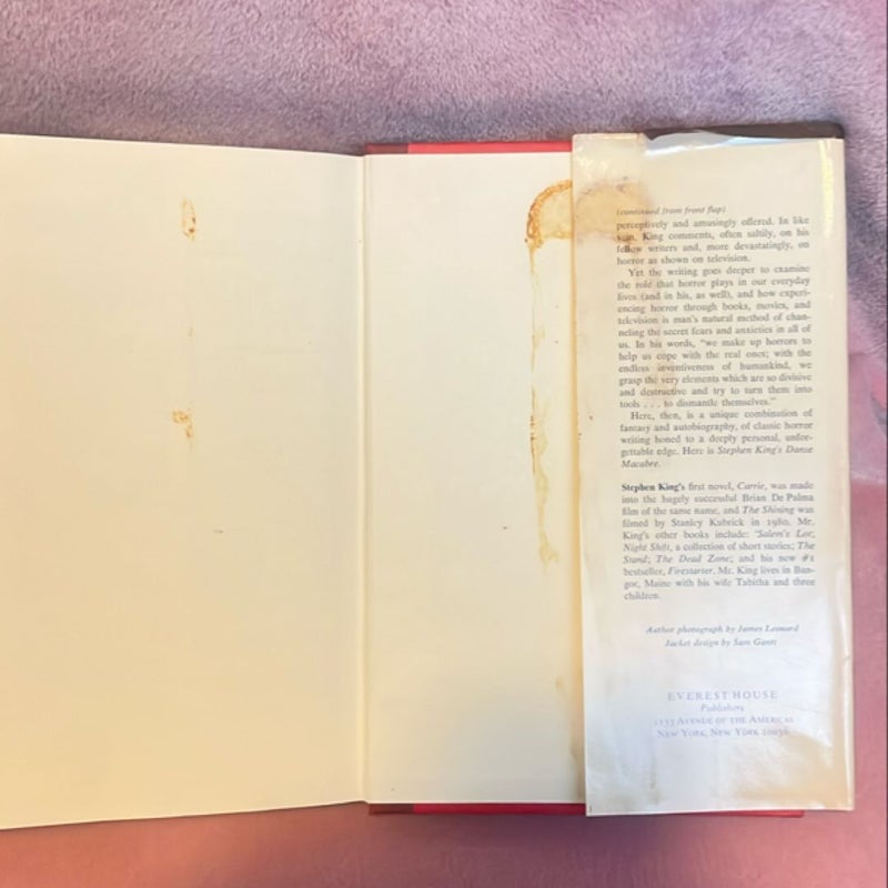 Danse Macabre - (Hardcover, 1st Edition, 1981)