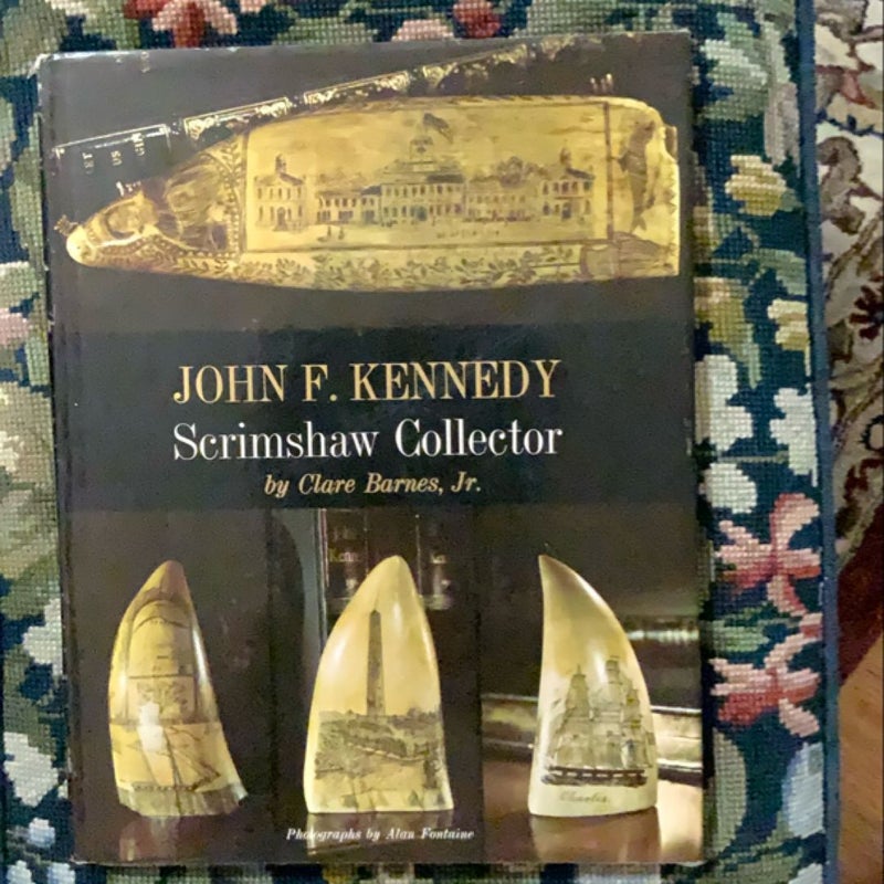 Joh F. Kennedy Scrimshaw Collector