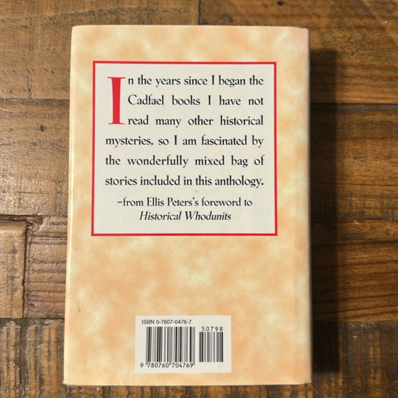 Historical Whodunnits