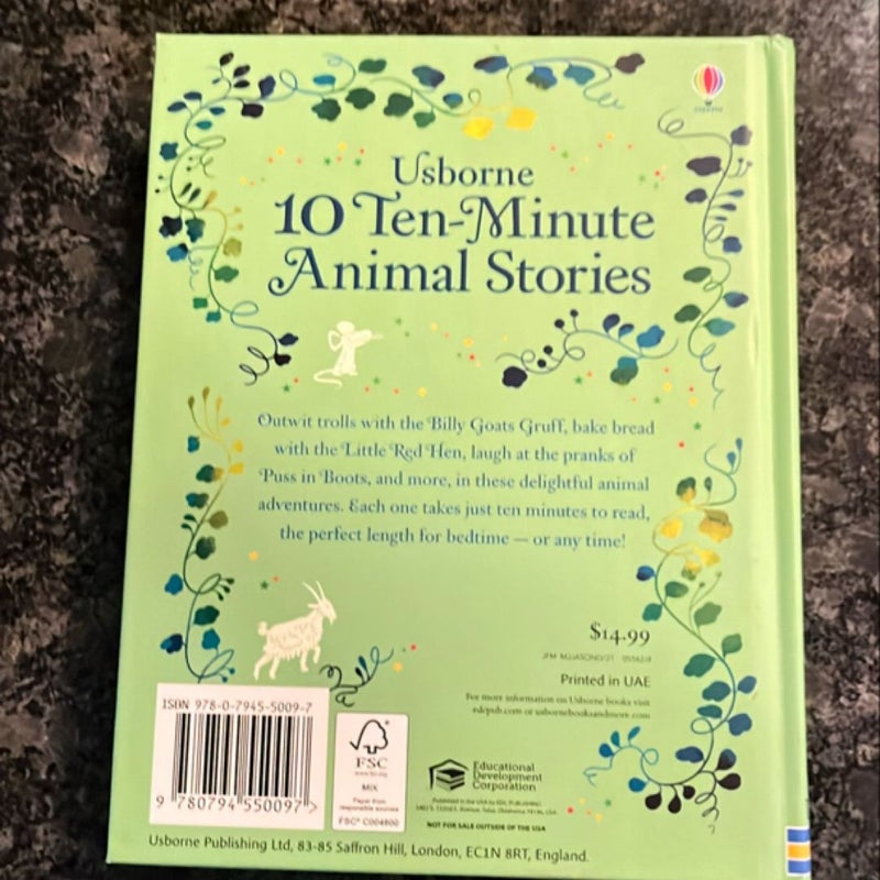 Usborne 10 ten-minute animal stories