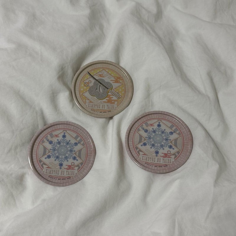 Demon Slayer - Kimetsu no Yaiba Coasters from JAPAN