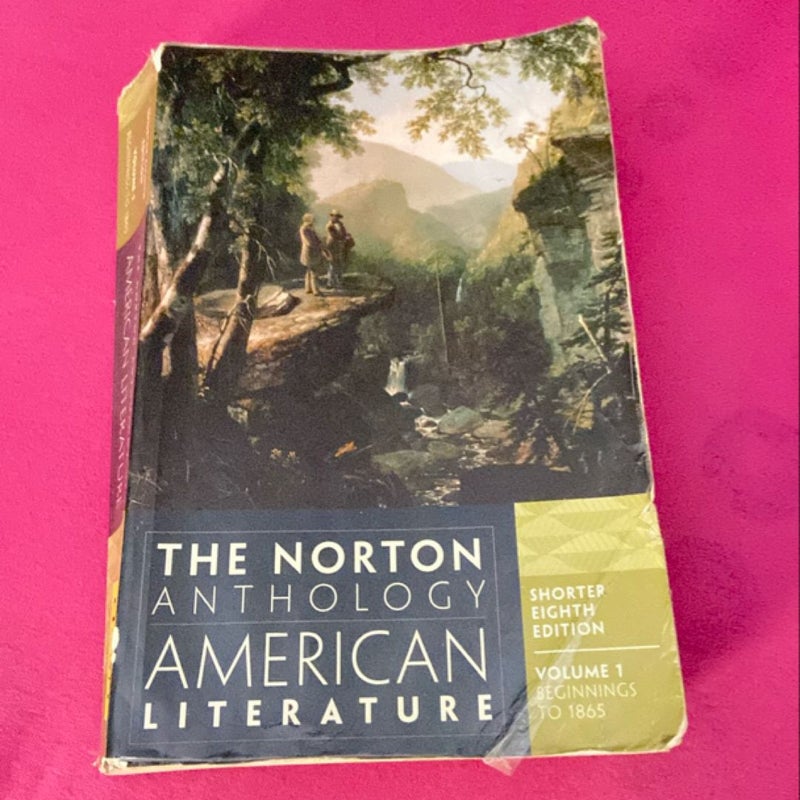 The Norton Anthology of American Literature