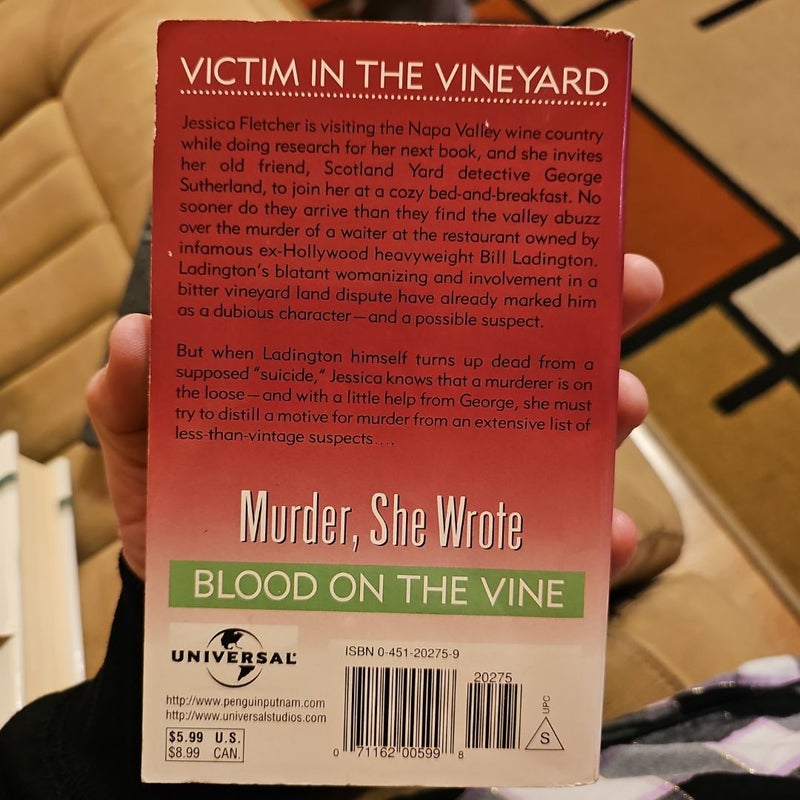 Murder, She Wrote: Blood on the Vine