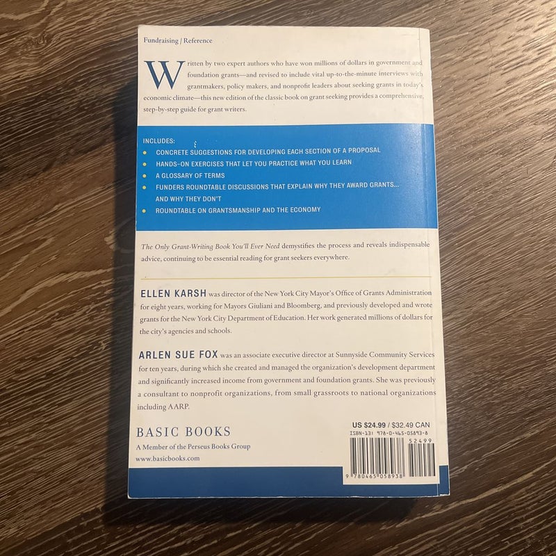 The Only Grant-Writing Book You'll Ever Need