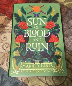 Sun of Blood and Ruin signed fairyloot edition