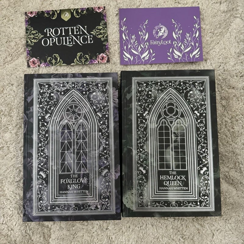 SIGNED Fairyloot Foxglove King and Hemlock Queen