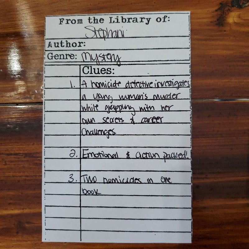 Blind Date With A Used Book 