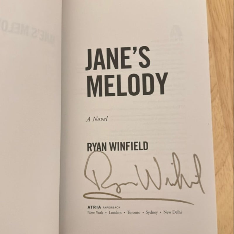 Jane's Melody Signed