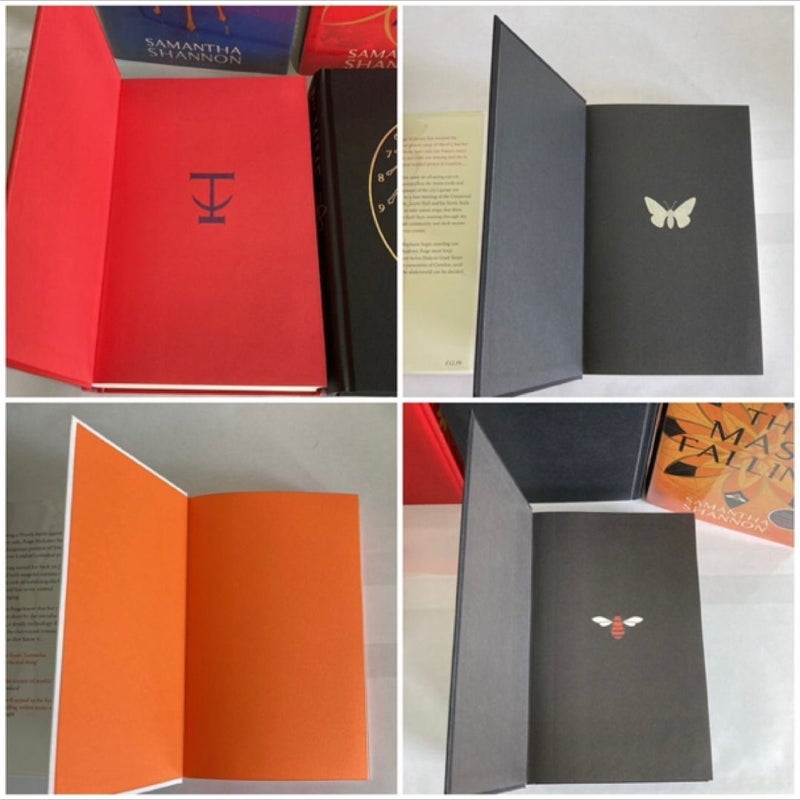 The Bone Season 1-4 Goldsboro SIGNED NUMBERED 1/1 Editions