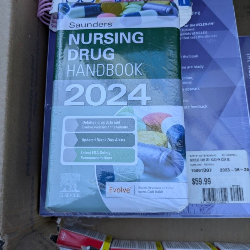 Saunders Nursing Drug Handbook 2024