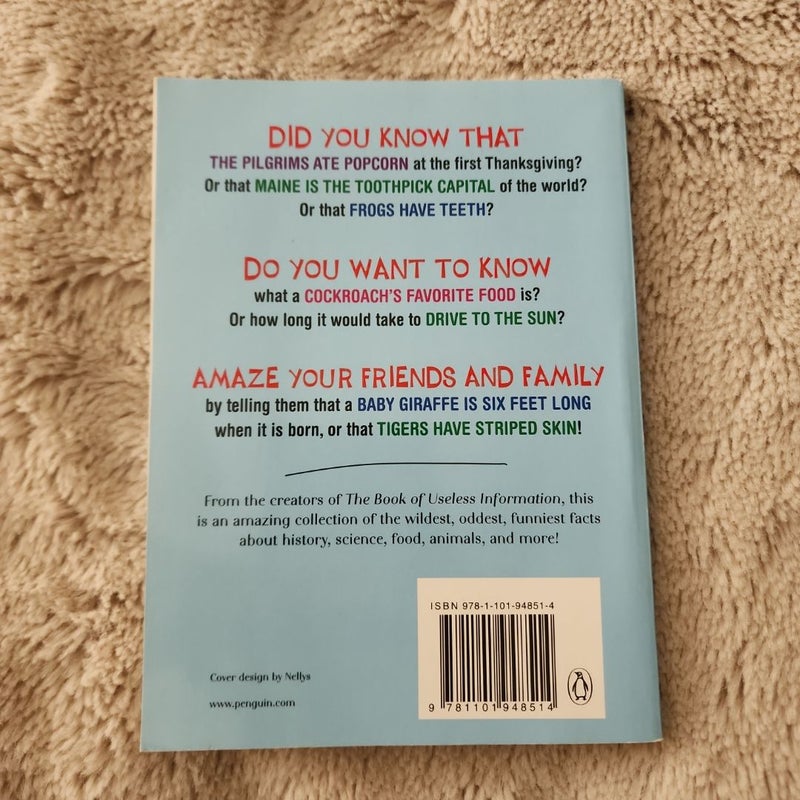 The Totally Awesome Book of Useless Information