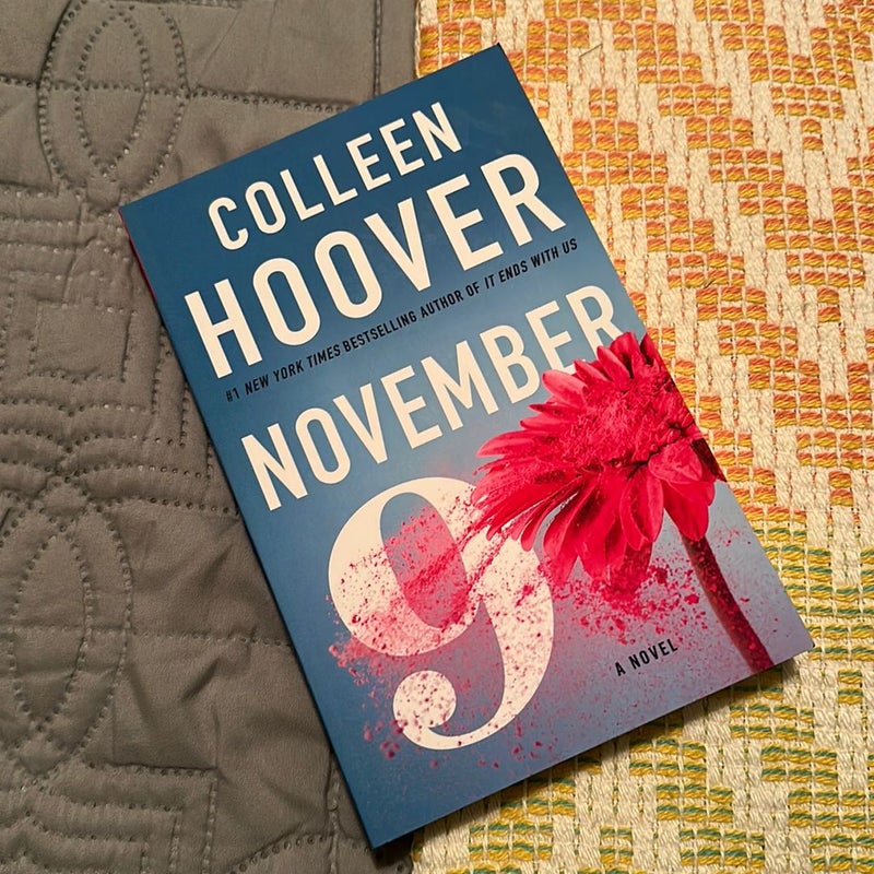 November 9 - by Colleen Hoover (Paperback)