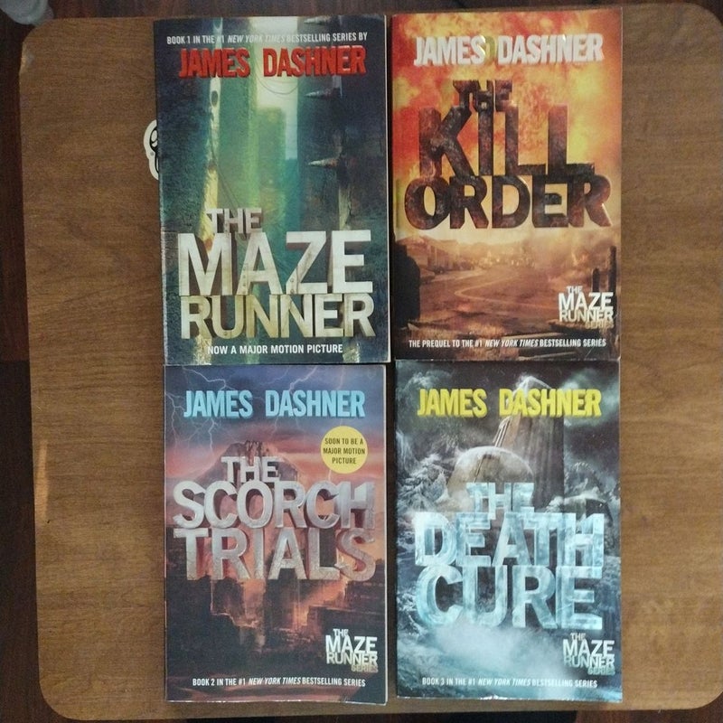 The Maze Runner Series ( Books 1-4 )