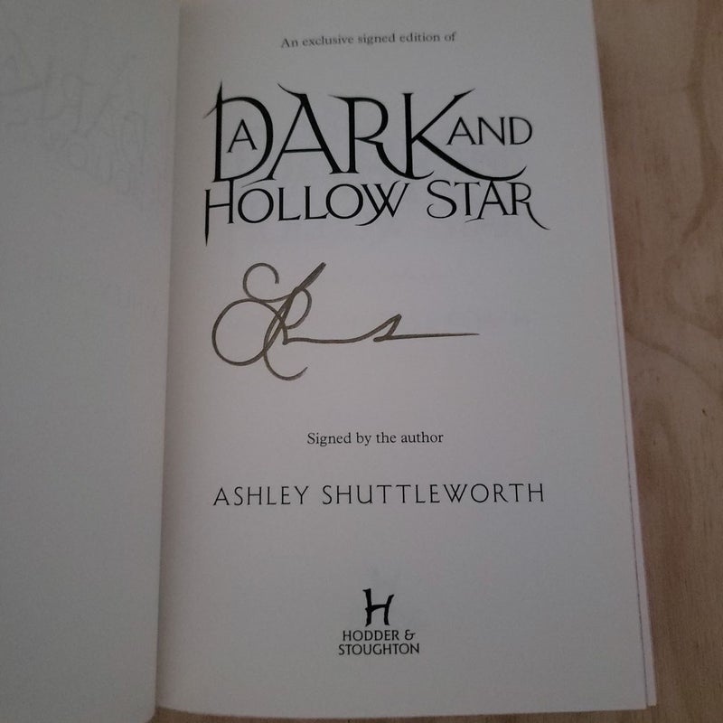 A Dark and Hollow Star