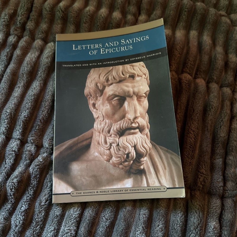 Letters and Sayings of Epicurus