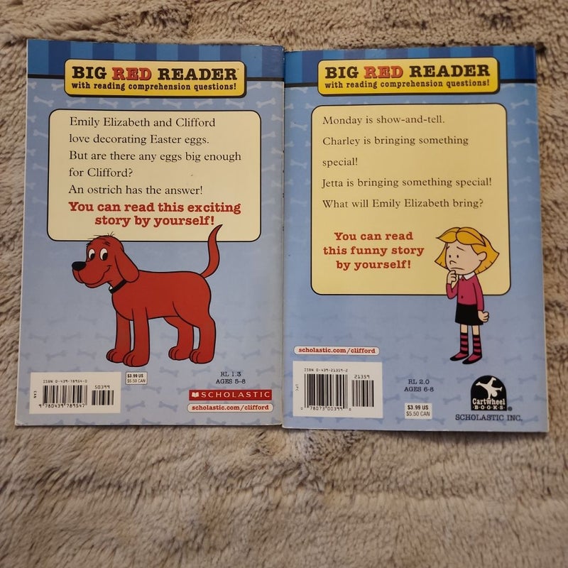 Clifford Big Red Reader 2 Pack