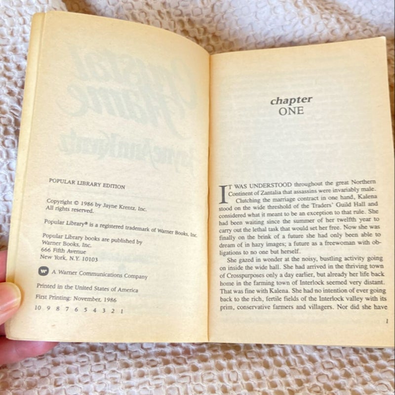 Crystal Flame 1st printing