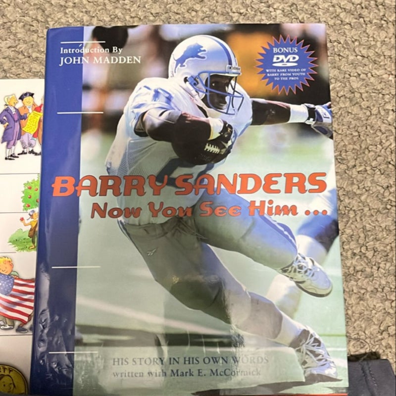 Barry Sanders Now You See Him