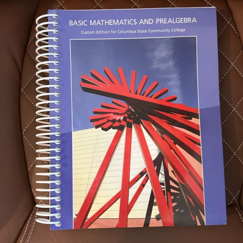 Basic Mathematics and Prealgebra, Columbus State Community College by ...
