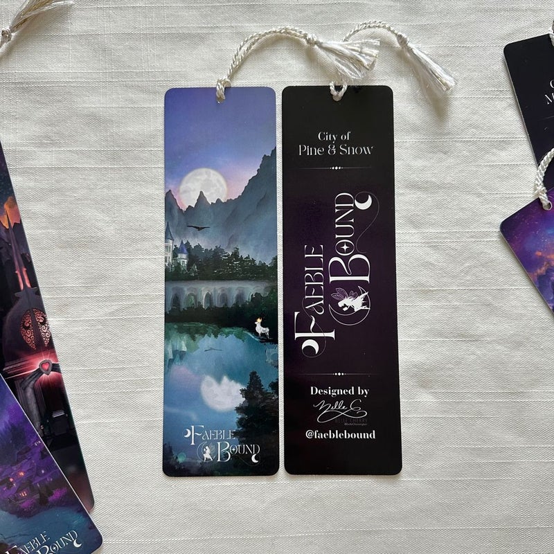 SJM Bookmarks - ACOTAR, Throne of Glass, & Crescent City