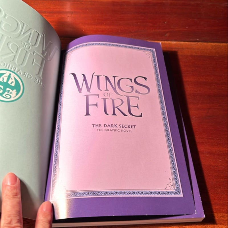 Wings of Fire The Dark Secret (1st Print)