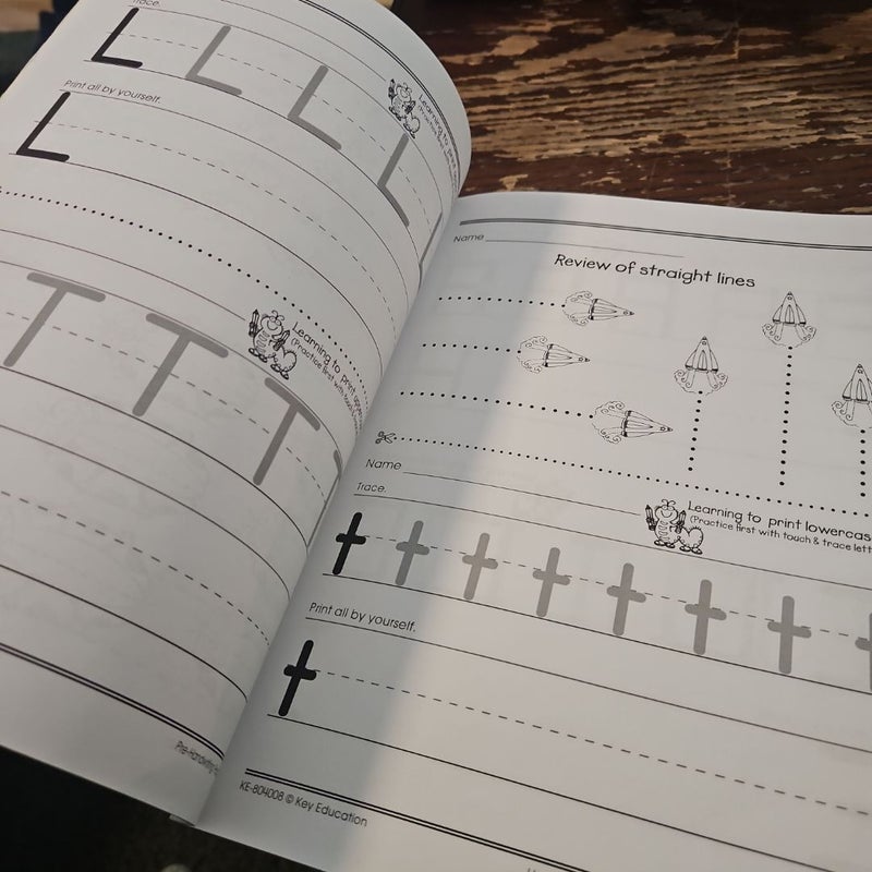 Pre-Handwriting Practice, Grades Pk - 1