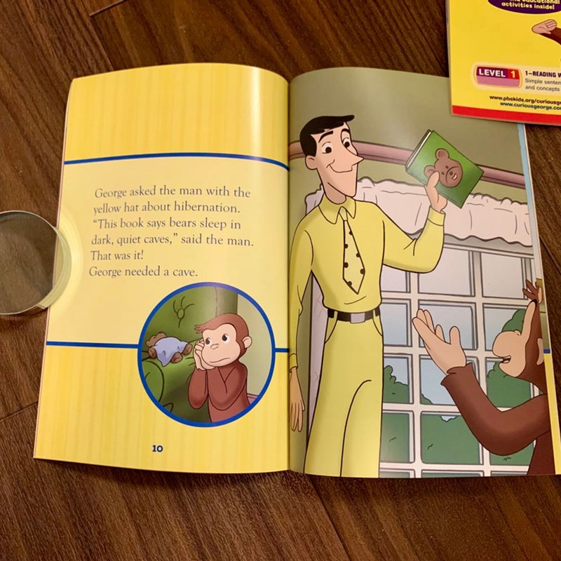 (Lot of 2) Curious George Takes a Trip / A Winter's Nap 
