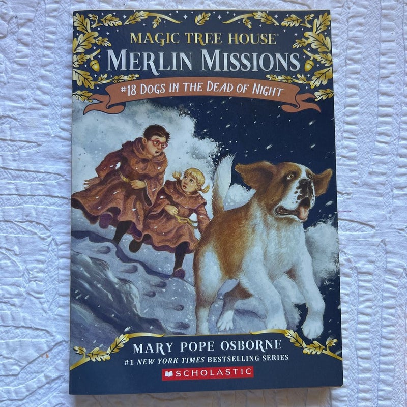Magic tree house Merlin mission books 16-20