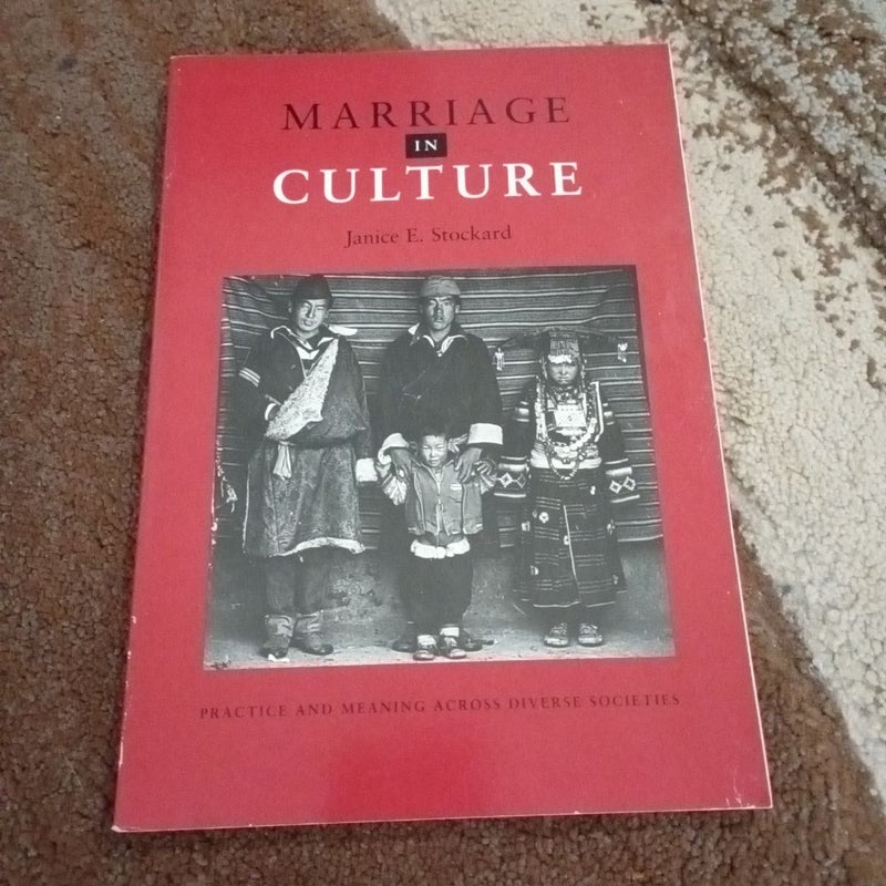 MARRIAGE IN CULTURE