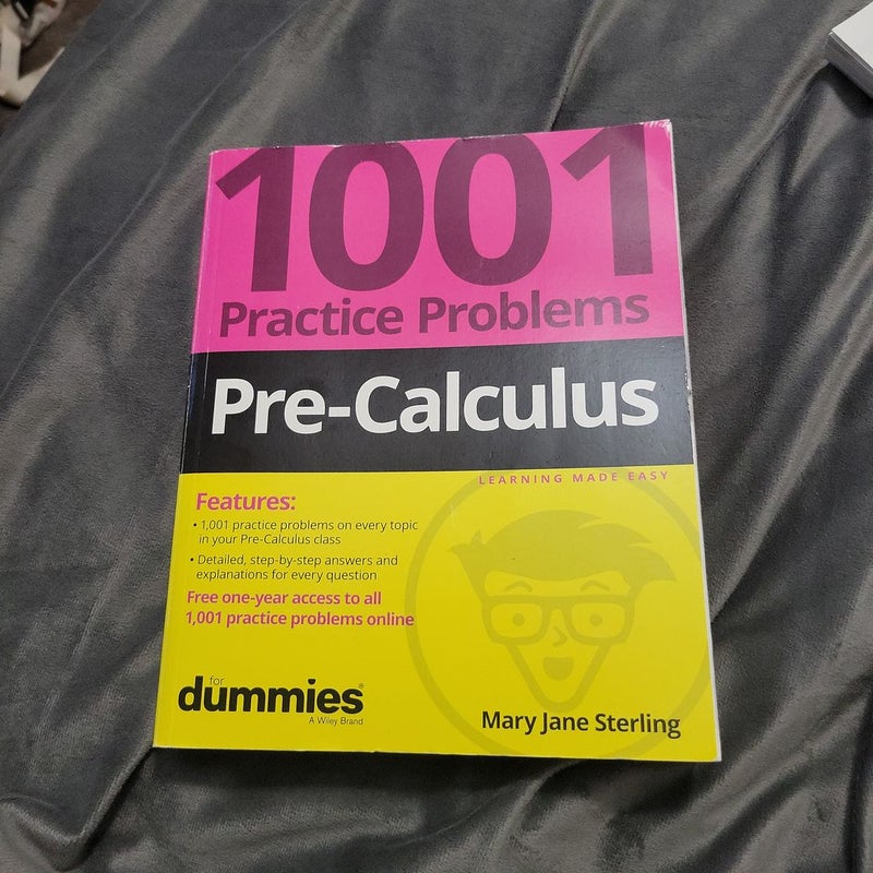 Pre-Calculus for Dummies