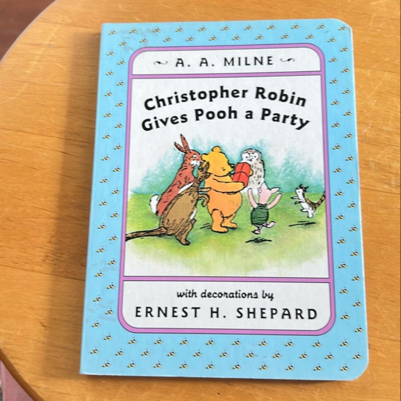 Christopher Robin Gives Pooh a Party