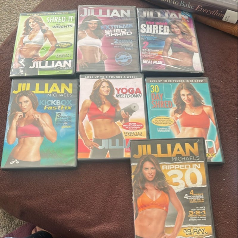 Jillian Michaels DVD set