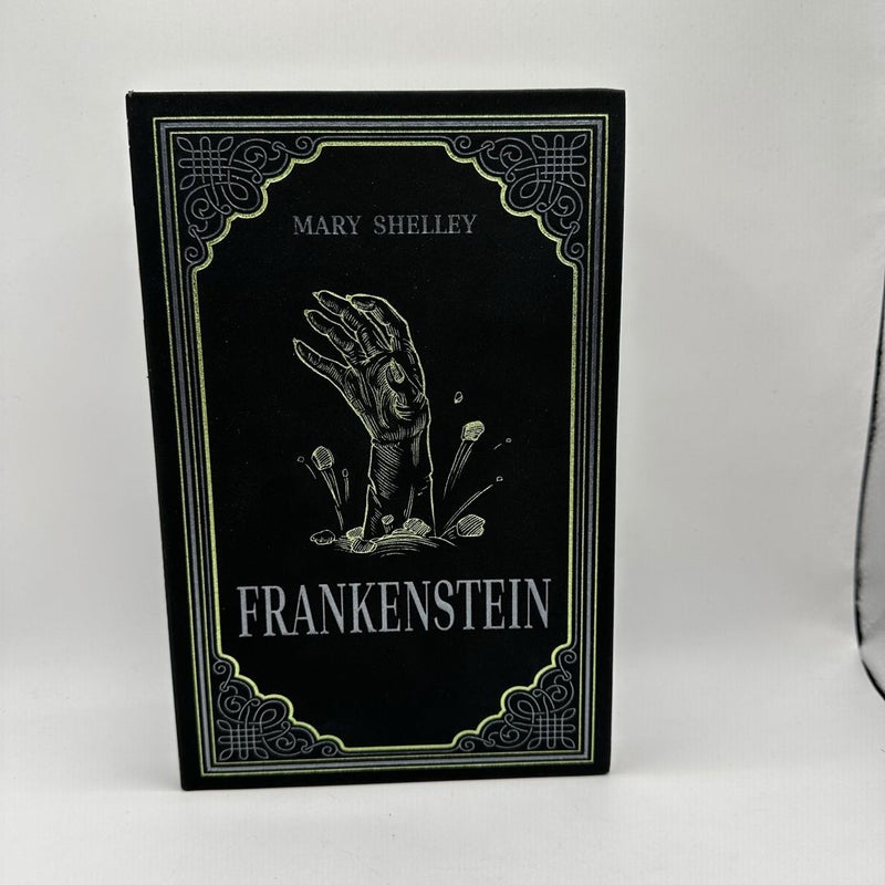 DRACULA & FRANKENSTEIN Set of 2 Faux Leather Bound 