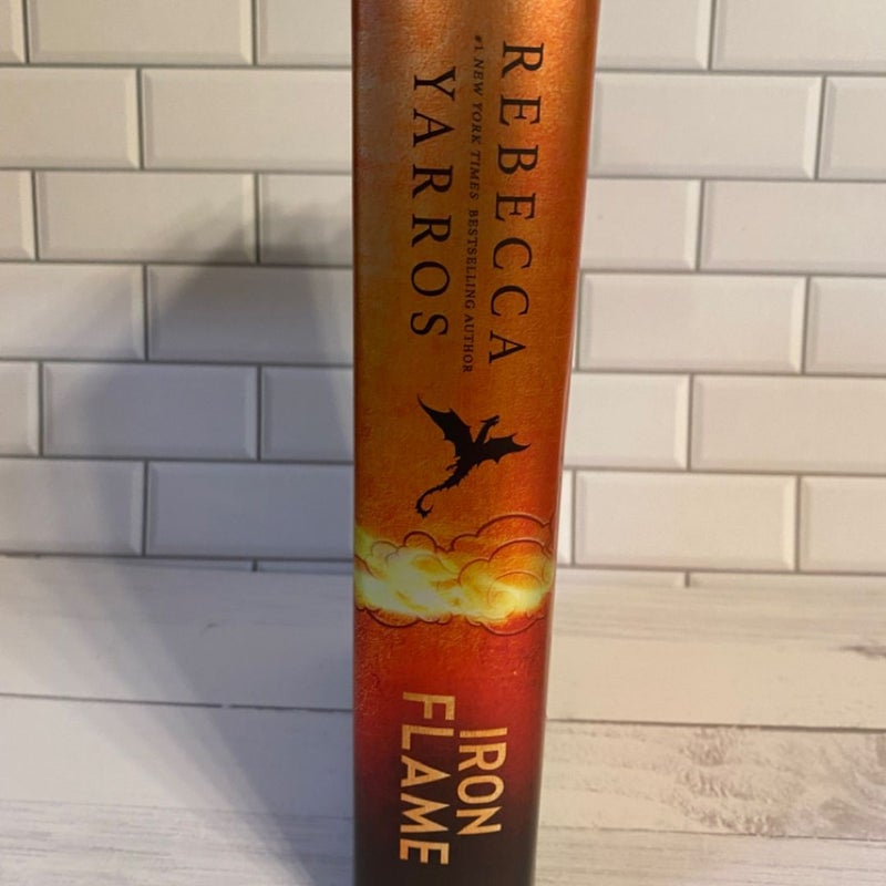 Iron Flame (Hand Signed by Rebecca Yarros)