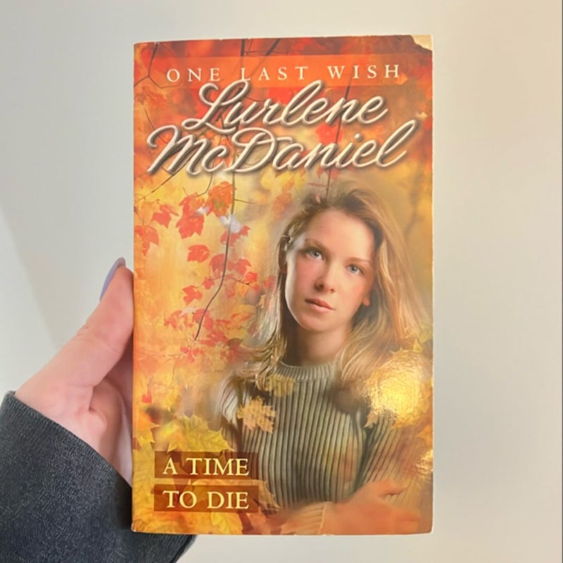 A Time to Die (Signed Copy)