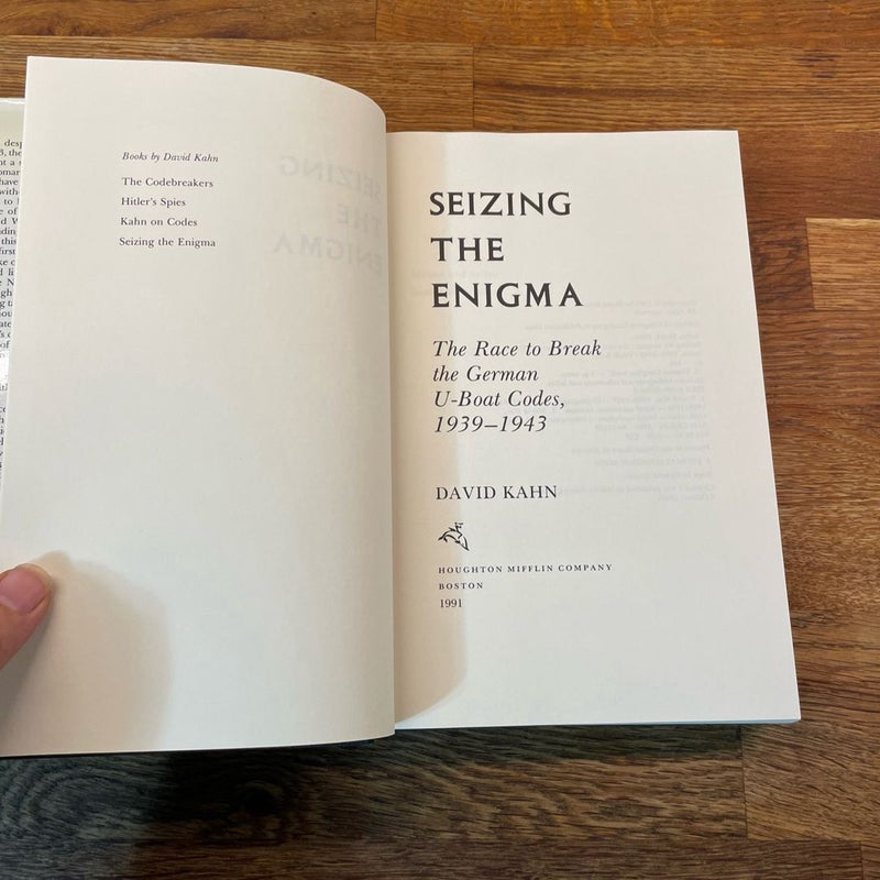 Seizing the Enigma