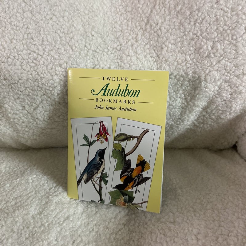 Twelve Audubon Bookmarks