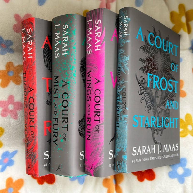 A Court of Thorns and Roses 1-4 set