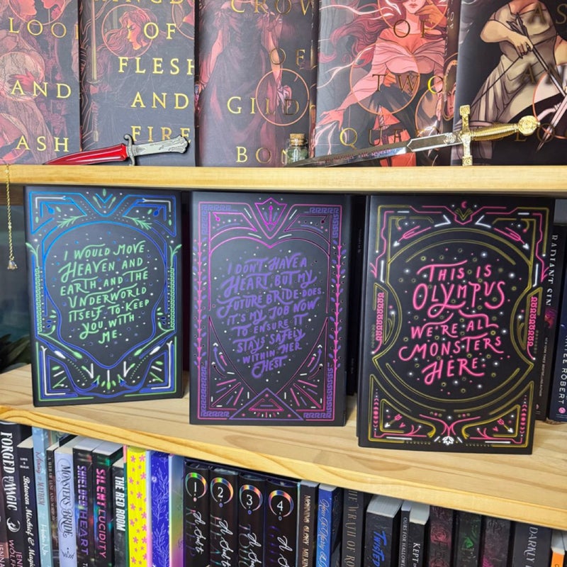 Bookish Box Dark Olympus Series (Katee Robert)