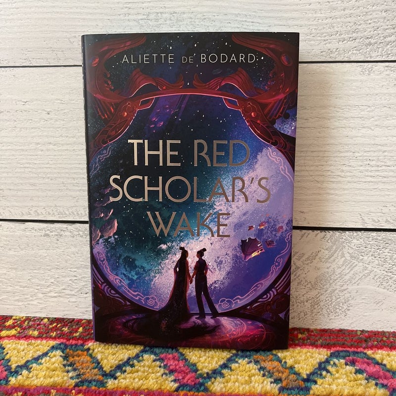 The Red Scholar's Wake Illumicrate signed
