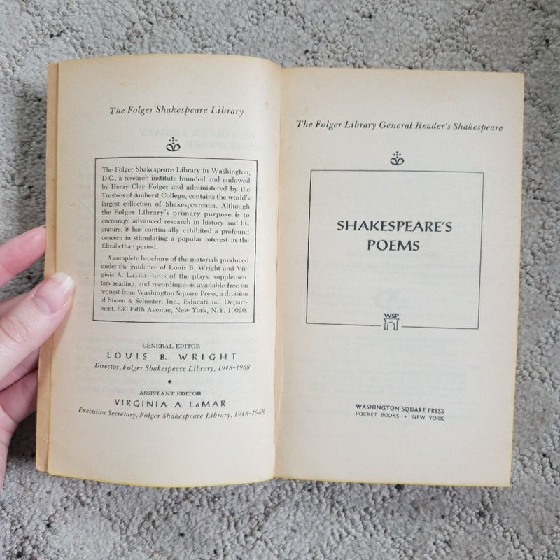 Shakespeare's Poems (3rd Printing, 1977)