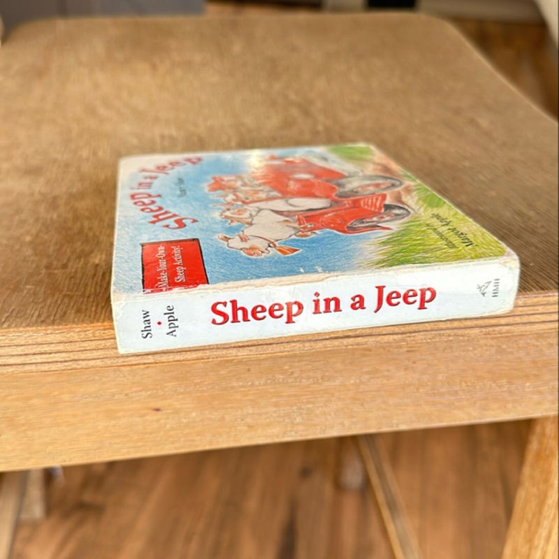 Sheep in a Jeep