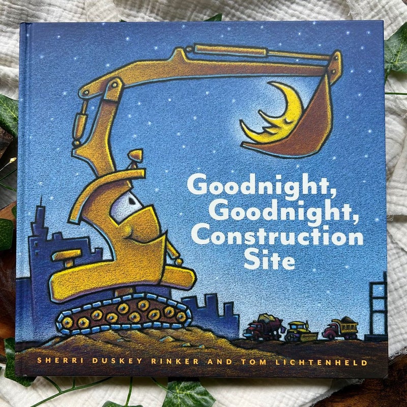 Goodnight, Goodnight Construction Site (Hardcover Books for Toddlers, Preschool Books for Kids)