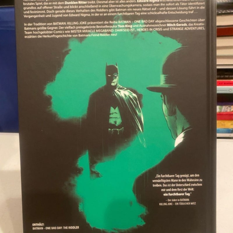 GERMAN EDITION Batman One Bad Day Cómic